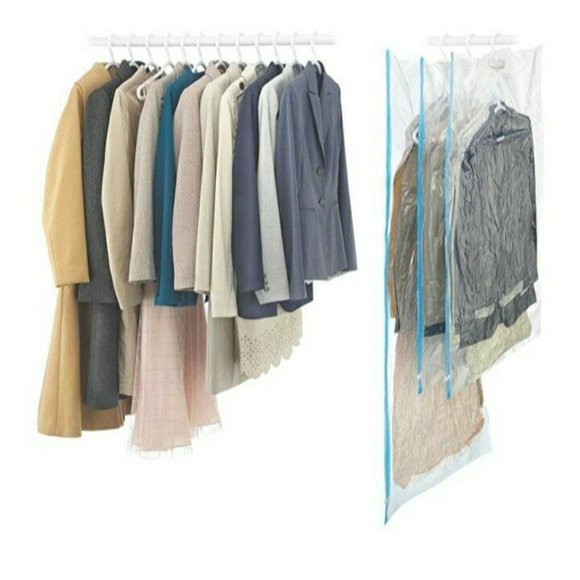 Whitmor Spacemaker Hanging Bags 3 Bag Combo - Picture 4 of 6